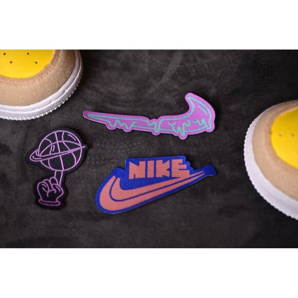 New! Size: 3 Kid |Nike Air Force 1 Low Multi-Color Velcro| DZ2807-100 RARE SIZE - Picture 5 of 16